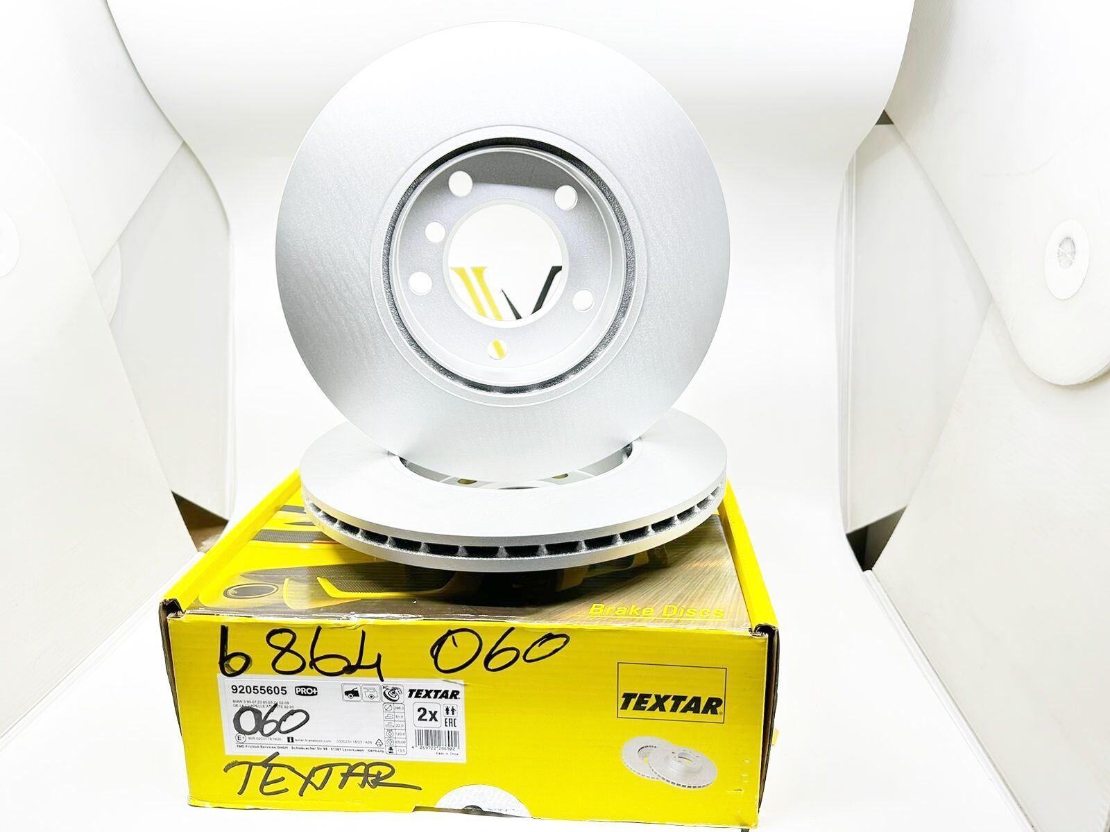 BMW 3 SERİSİ ÖN FREN AYNASI TAKIM - HAVALI - E46.E36 TEXTAR