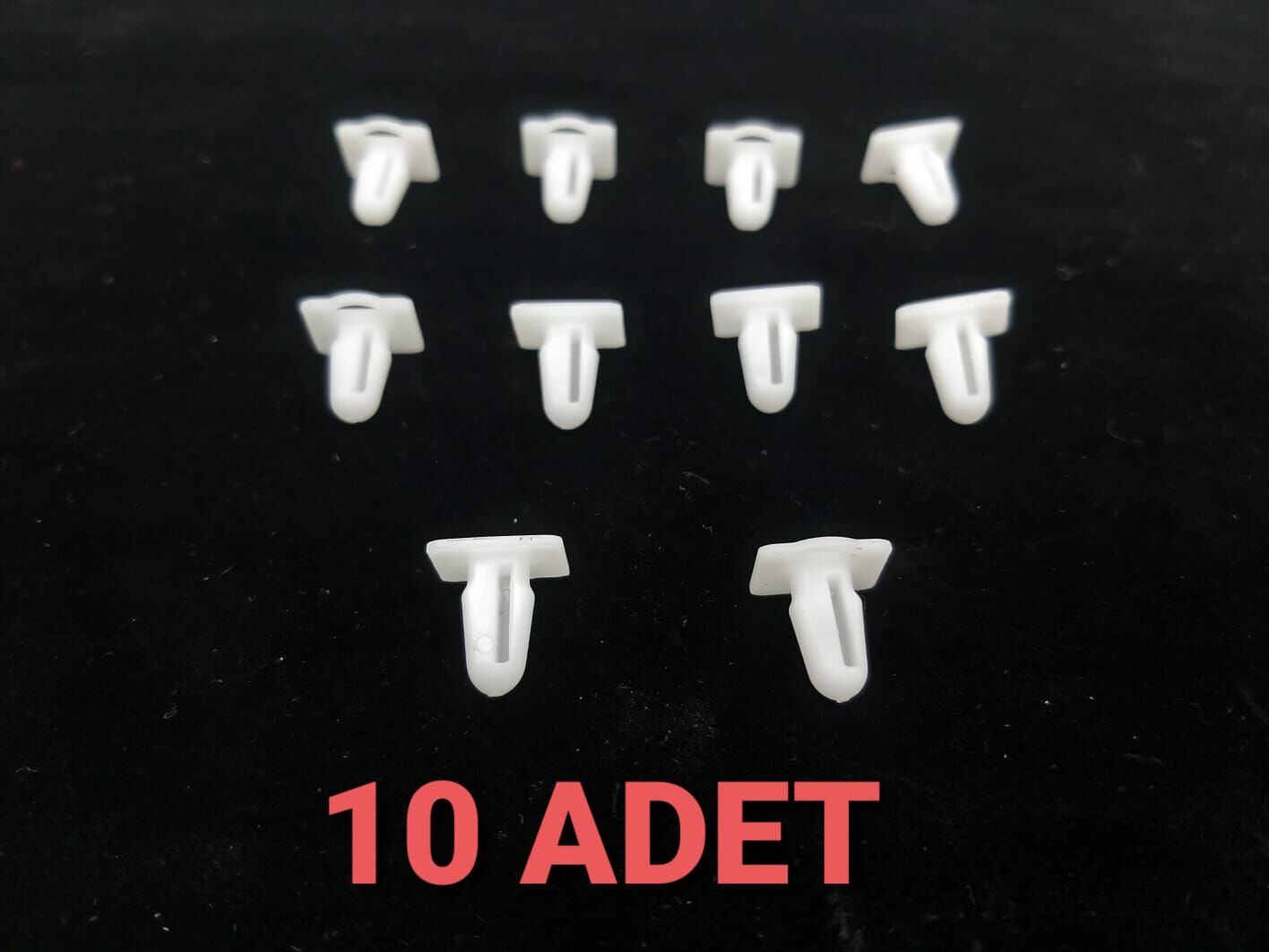 BMW 3 - 5 SERİSİ MARŞBİYEL KAPLAMA KLİPSİ E30.E46.E39.E60.E34.E36 10 LU YAN SANAYİ