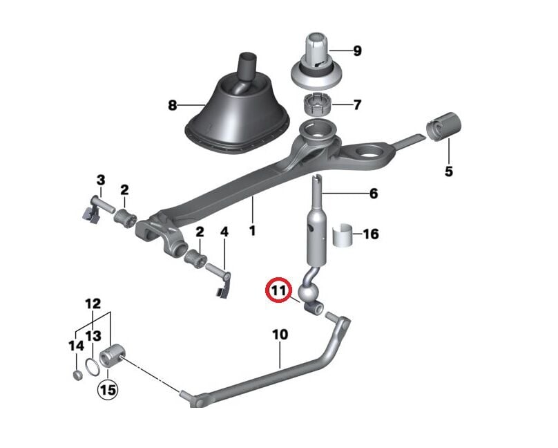 BMW 3-5 SERİSİ VİTES KOLU SEGMANI E36.E46.E39.E90.E87.F30.E60 ORJ