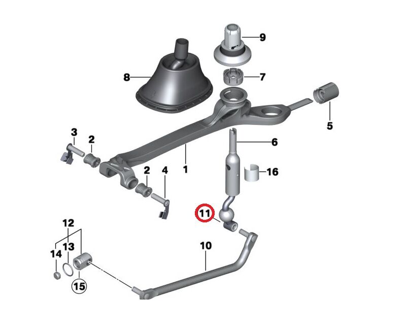 BMW 3-5 SERİSİ VİTES KOLU SEGMANI E36.E46.E39.E90.E87.F30.E60 ORJ