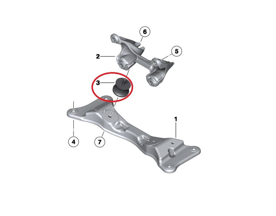 BMW 3-5 SERİSİ ŞANZUMAN TRAVERS TAKOZU E38.E39.E46.E32.E34.E36 LEMFÖRDER