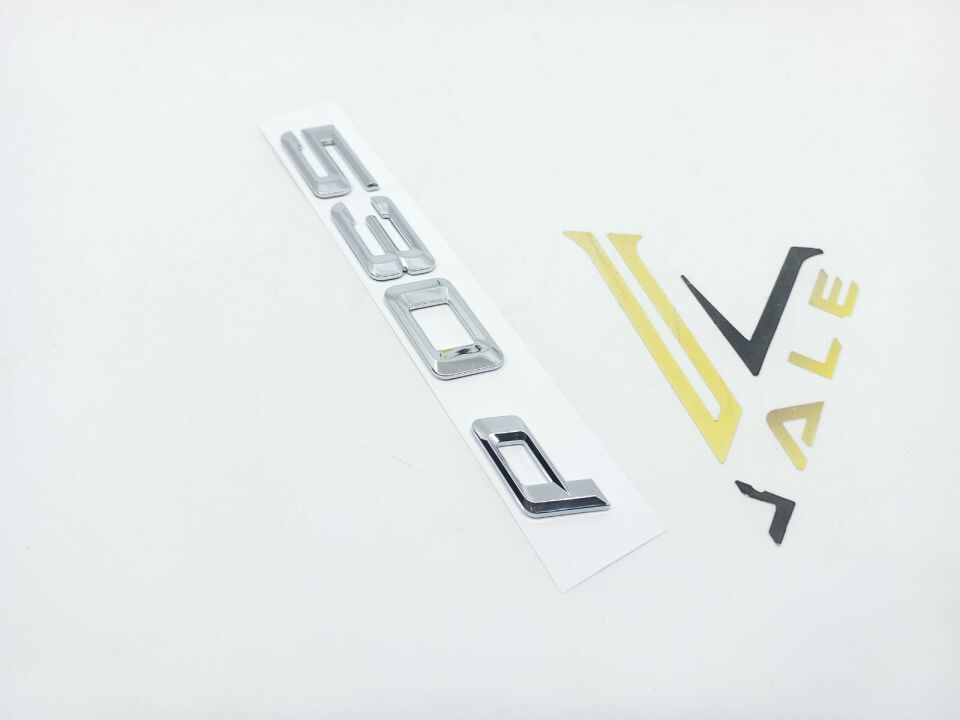 BMW 5 SERİSİ BAGAJ AMBLEMİ   530d - 530D - F10.E39.E60.G30 YAN SANAYİ