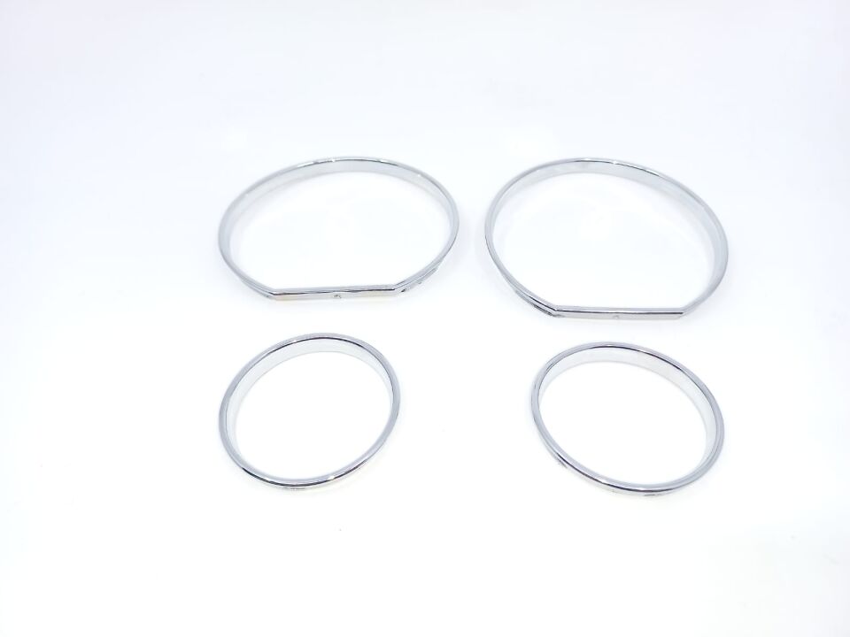 BMW 3 SERİSİ GÖSTERGE ÇERÇEVESİ - DÜZ - KROM E36 YAN SANAYİ