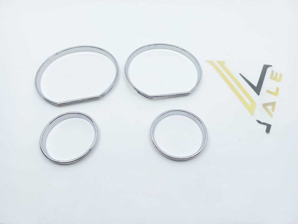 BMW 3 SERİSİ GÖSTERGE ÇERÇEVESİ - DÜZ - KROM E36 YAN SANAYİ