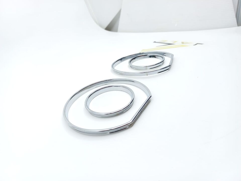 BMW 3 SERİSİ GÖSTERGE ÇERÇEVESİ - DÜZ - KROM E36 YAN SANAYİ