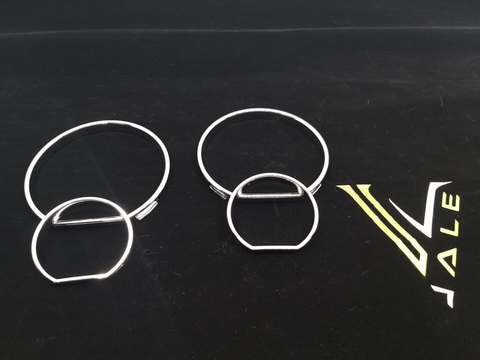 BMW 3 SERİSİ GÖSTERGE ÇERÇEVESİ - DÜZ - KROM E46 YAN SANAYİ