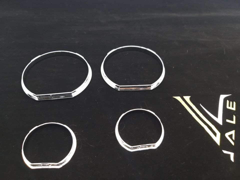 BMW 3 SERİSİ GÖSTERGE ÇERÇEVESİ - DÜZ - KROM E46 YAN SANAYİ