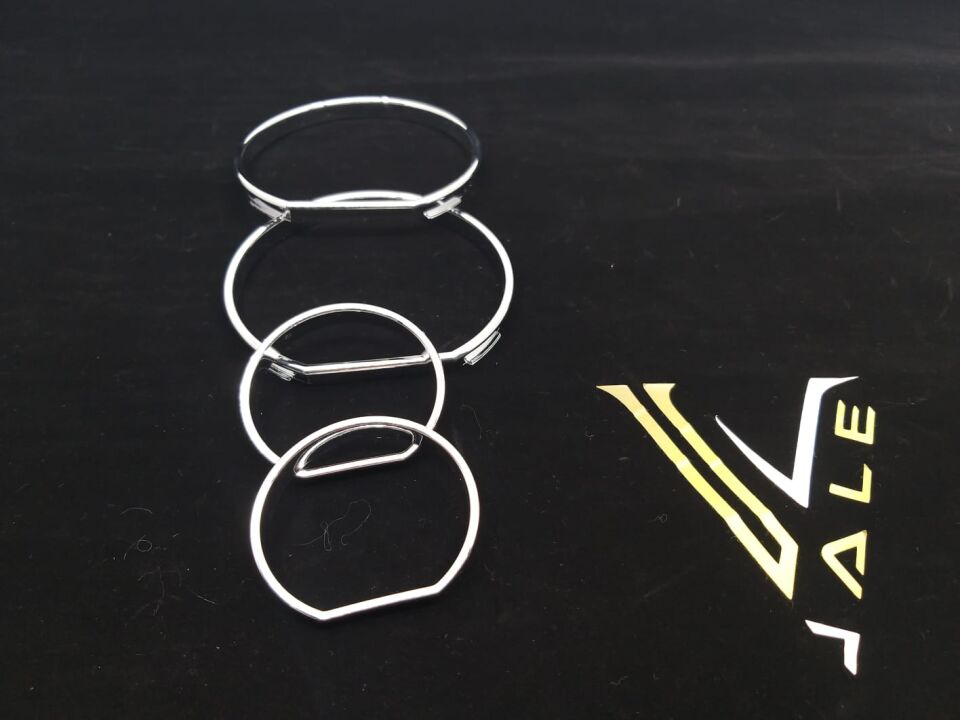 BMW 3 SERİSİ GÖSTERGE ÇERÇEVESİ - DÜZ - KROM E46 YAN SANAYİ