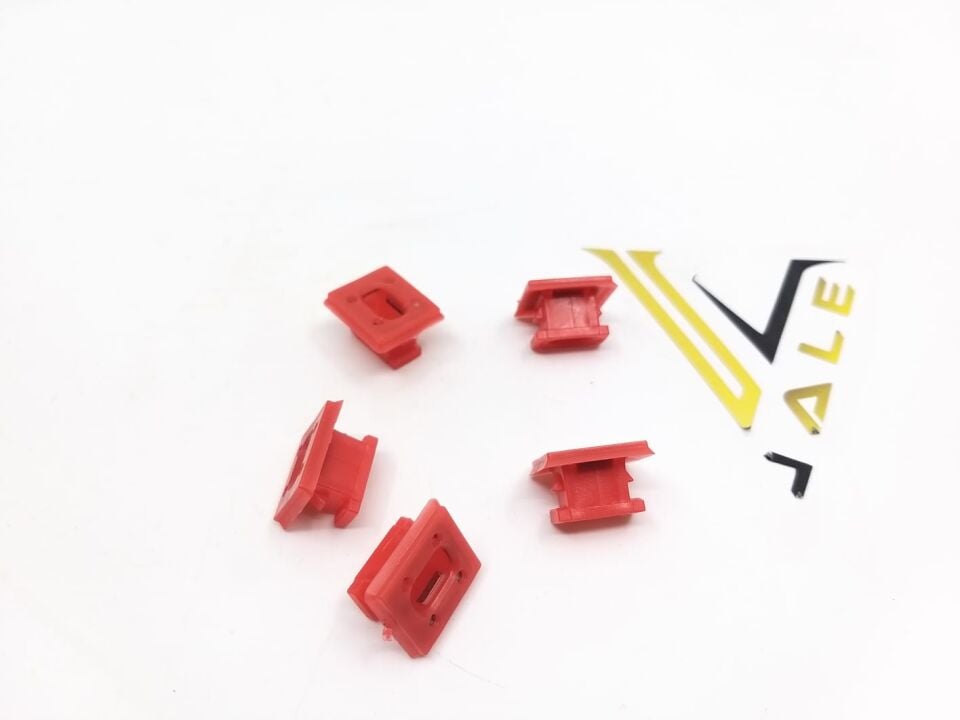 BMW 5 SERİSİ MAUN KLİPSİ - KIRMIZI - E60 10 LU YAN SANAYİ