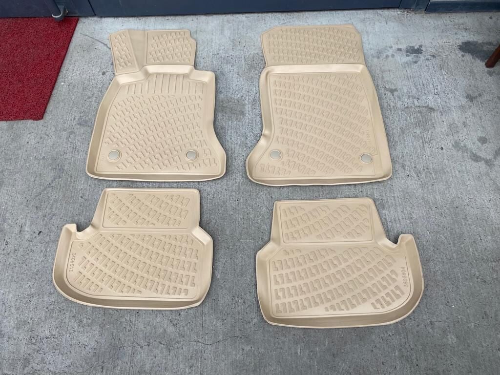 BMW 5 SERİSİ PASPAS TAKIM - BEJ - 3D HAVUZLU F10 YAN SANAYİ