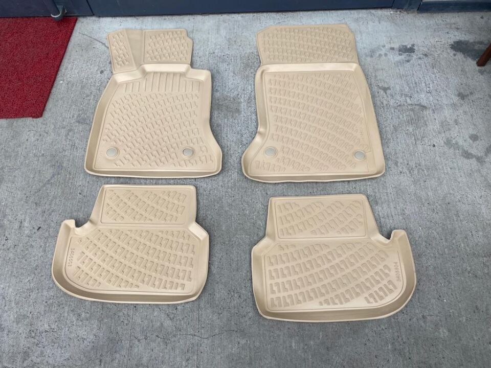 BMW 5 SERİSİ PASPAS TAKIM - BEJ - 3D HAVUZLU F10 YAN SANAYİ