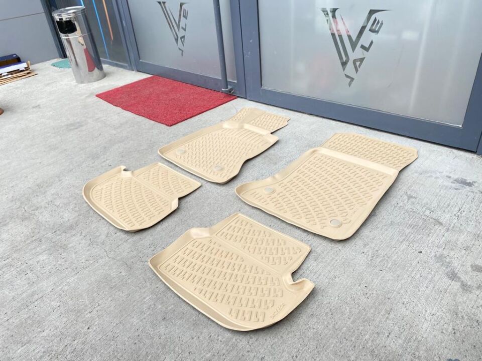 BMW 5 SERİSİ PASPAS TAKIM - BEJ - 3D HAVUZLU F10 YAN SANAYİ