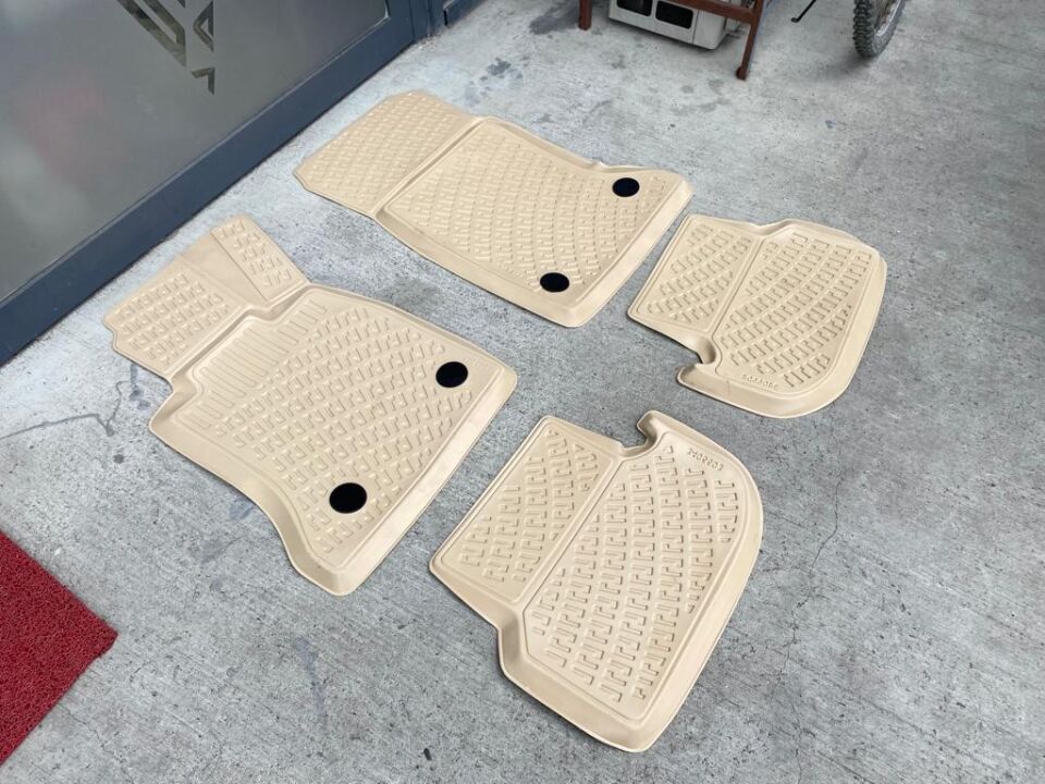 BMW 5 SERİSİ PASPAS TAKIM - BEJ - 3D HAVUZLU F10 YAN SANAYİ