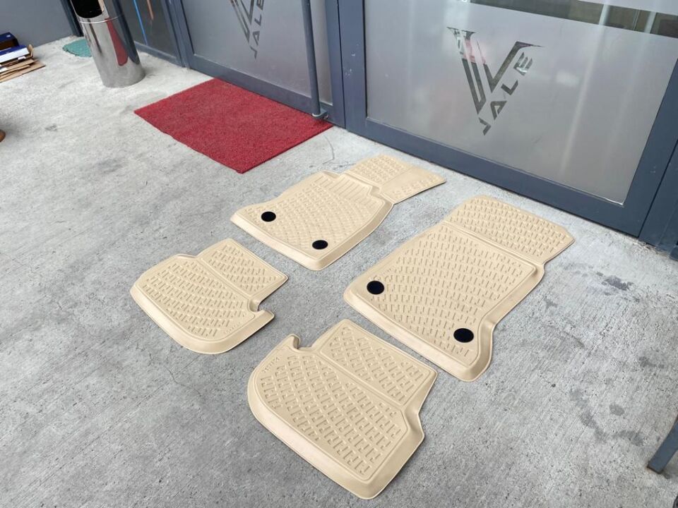 BMW 5 SERİSİ PASPAS TAKIM - BEJ - 3D HAVUZLU F10 YAN SANAYİ