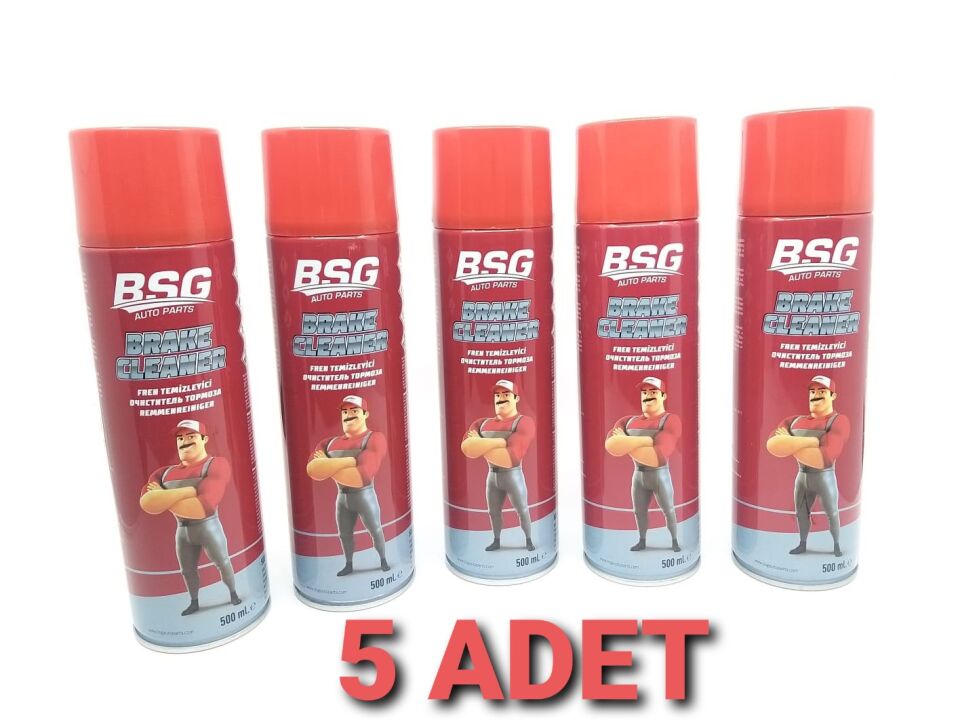 FREN BALATA TEMİZLEYİCİ SPREY BÜTÜN ARAÇLAR 5 Lİ BSG