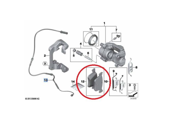 BMW 1 SERİSİ ÖN FREN BALATASI F20 FERODO