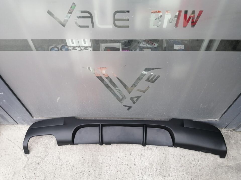 BMW 3 SERİSİ ARKA TAMPON ALT SPOYLERİ - M - TIRTIRLI - 2 PARÇA E90.LCI.>09/08 YAN SANAYİ