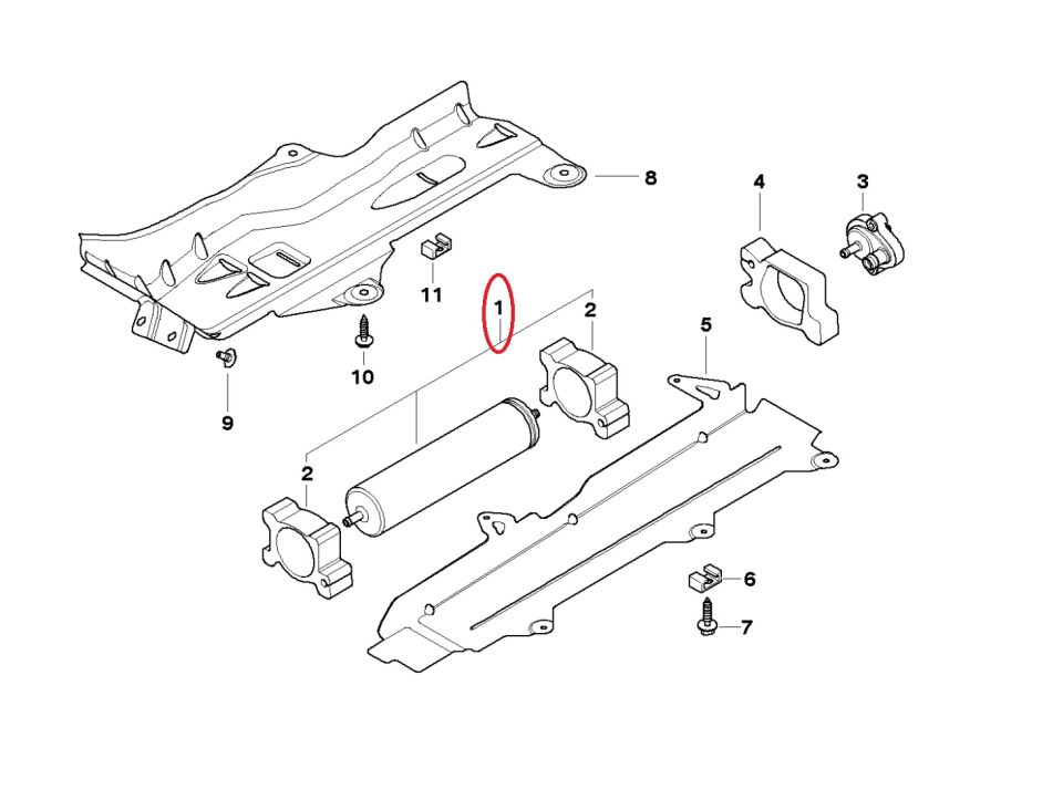 BMW 3 SERİSİ YAKIT FİLTRESİ E46.M47.M57 BOSCH