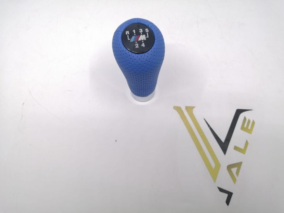 BMW 3-5 SERİSİ DÜZ VİTES TOPUZU - M - IŞIKSIZ - 5 İLERİ - MAVİ E30.E36.E46.E34 YAN SANAYİ