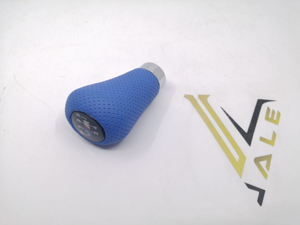 BMW 3-5 SERİSİ DÜZ VİTES TOPUZU - M - IŞIKSIZ - 5 İLERİ - MAVİ E30.E36.E46.E34 YAN SANAYİ