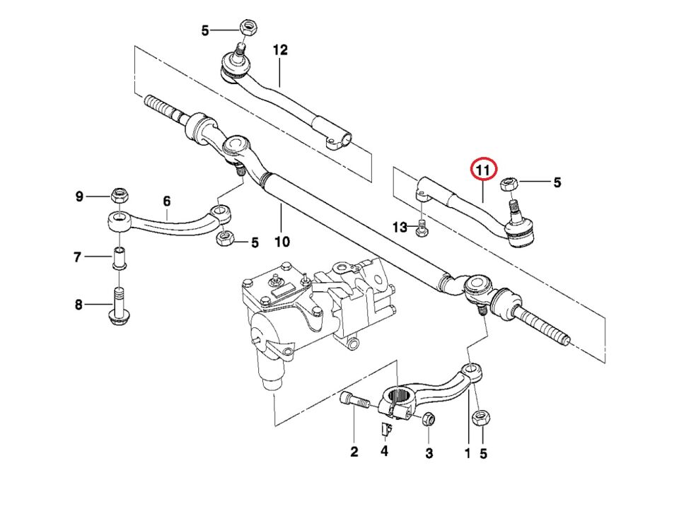 BMW 7 SERİSİ ROT BAŞI - L - E38 YAN SANAYİ