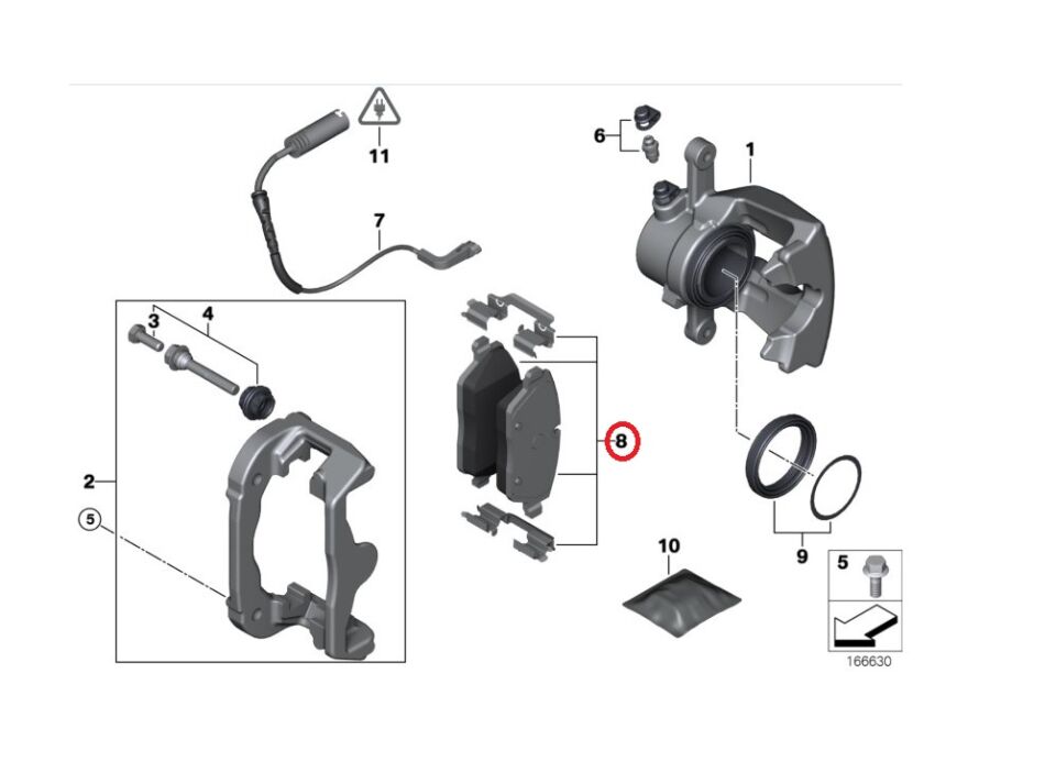 BMW 1-3 SERİSİ ARKA FREN BALATASI E87.E90.E90.N43.N46 FERODO