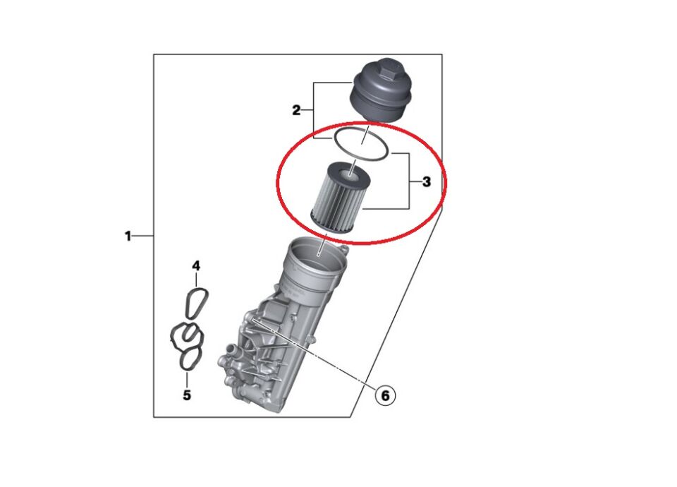 BMW 1-3 SERİSİ YAĞ FİLTRESİ F20.F30.N13 BOSCH