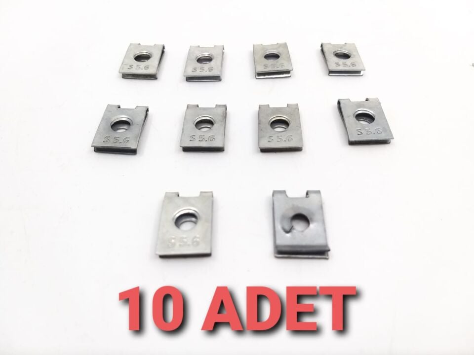 BMW BÜTÜN ARAÇLAR SAC SEGMAN  8 LİK CİVATA KLİPS E30.E36.E46.E90.E60 10 LU YAN SANAYİ