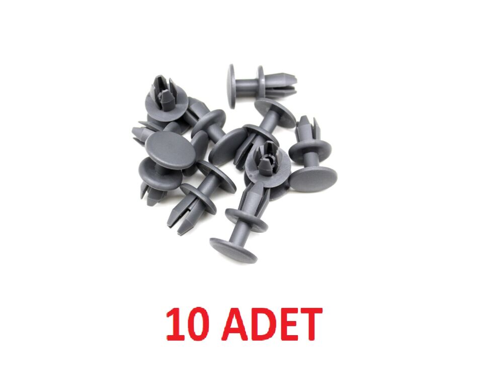 BMW 3 SERİSİ BAGAJ HALI KLİPS GRAU E46.E90 10 LU YAN SANAYİ