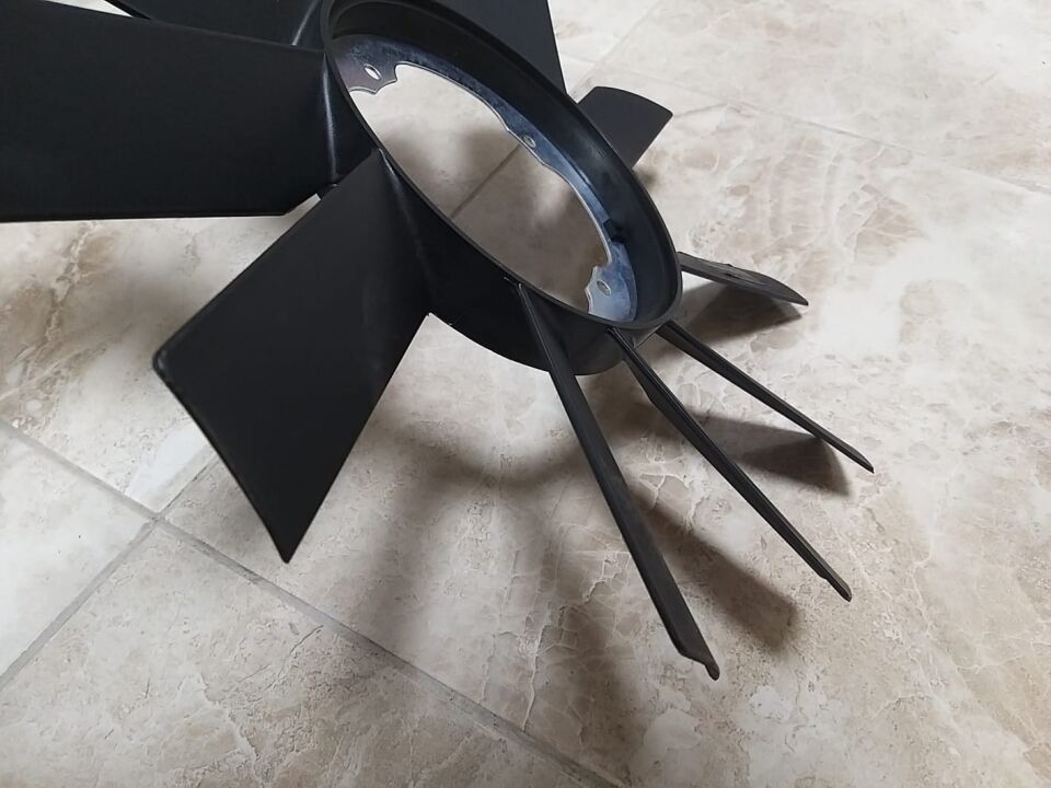 BMW 3-5 SERİSİ MOTOR PERVANESİ 11 KANAT İNCE E30.E34.E36.E39 YAN SANAYİ