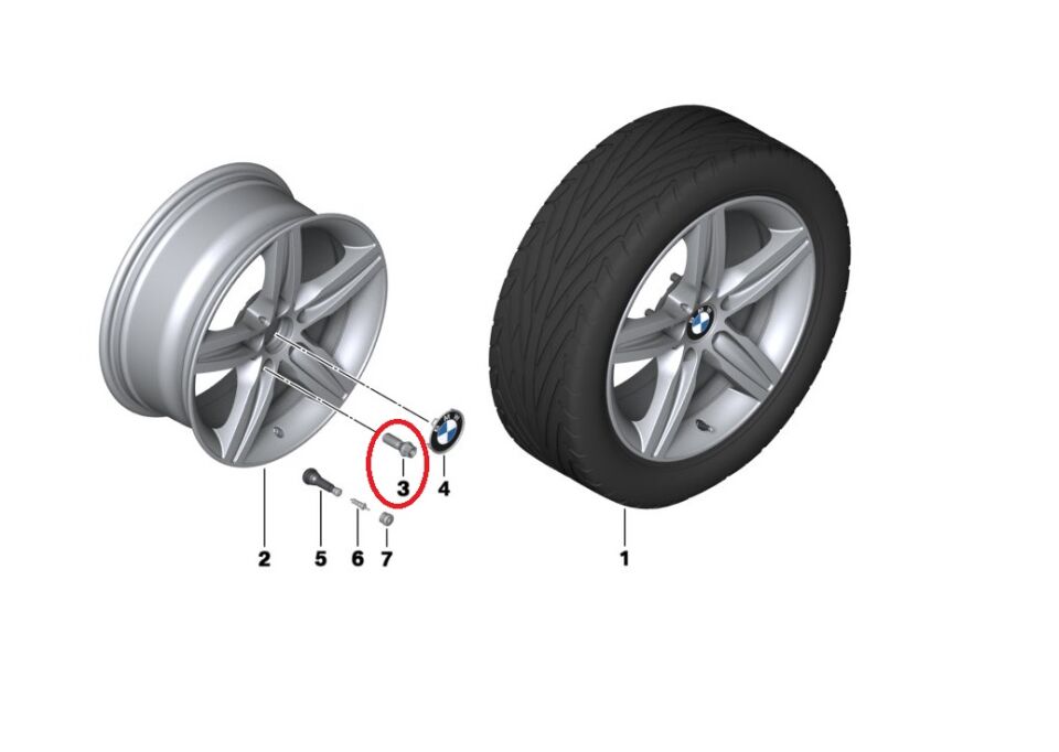 BMW 3 - 5 SERİSİ BİJON F20.F10.F30.X5 YAN SANAYİ