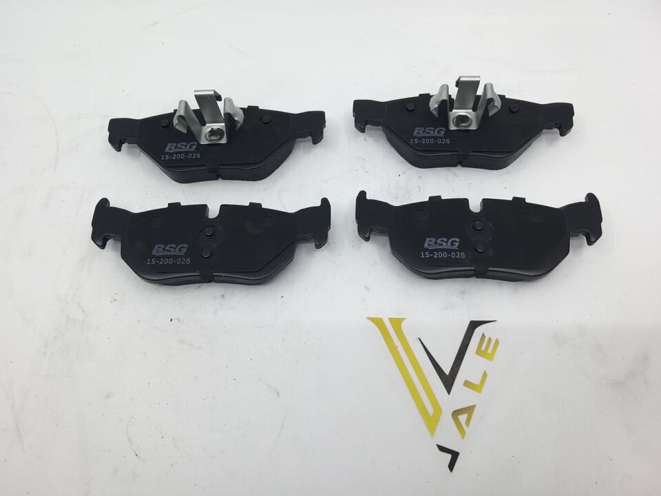 BMW 3 SERİSİ ARKA FREN BALATASI E87.E90.07/05< YAN SANAYİ