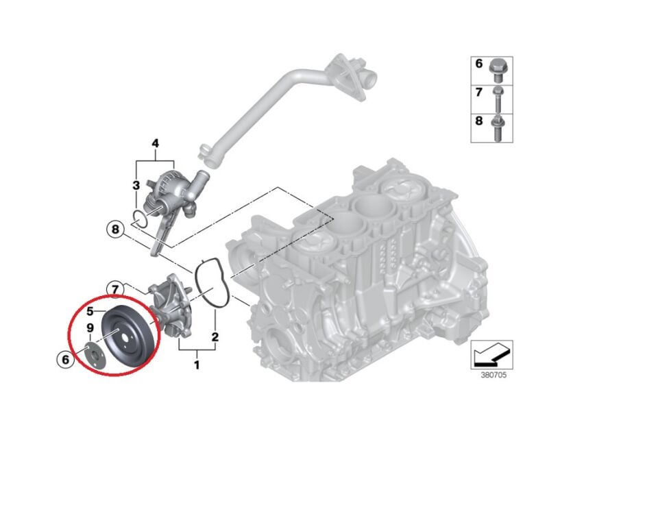 BMW 1-3 SERİSİ DEVİRDAİM KASNAK DİŞLİSİ F20.F30.R55.R56 FEBİ