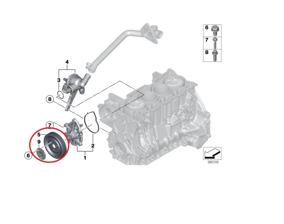 BMW 1-3 SERİSİ DEVİRDAİM KASNAK DİŞLİSİ F20.F30.R55.R56 FEBİ