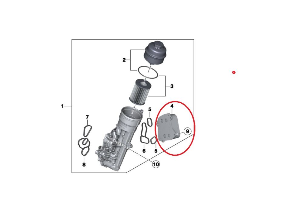 BMW 1-3 SERİSİ MOTOR YAĞ SOĞUTUCUSU F20.F30 YAN SANAYİ