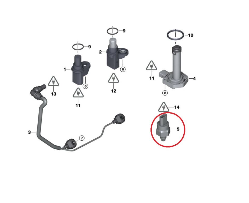 BMW 3 - 5 SERİSİ YAĞ MÜŞÜRÜ - BÜYÜK DELİKLİ - E30.E36.E46.E90.F30.F10.E60 YAN SANAYİ