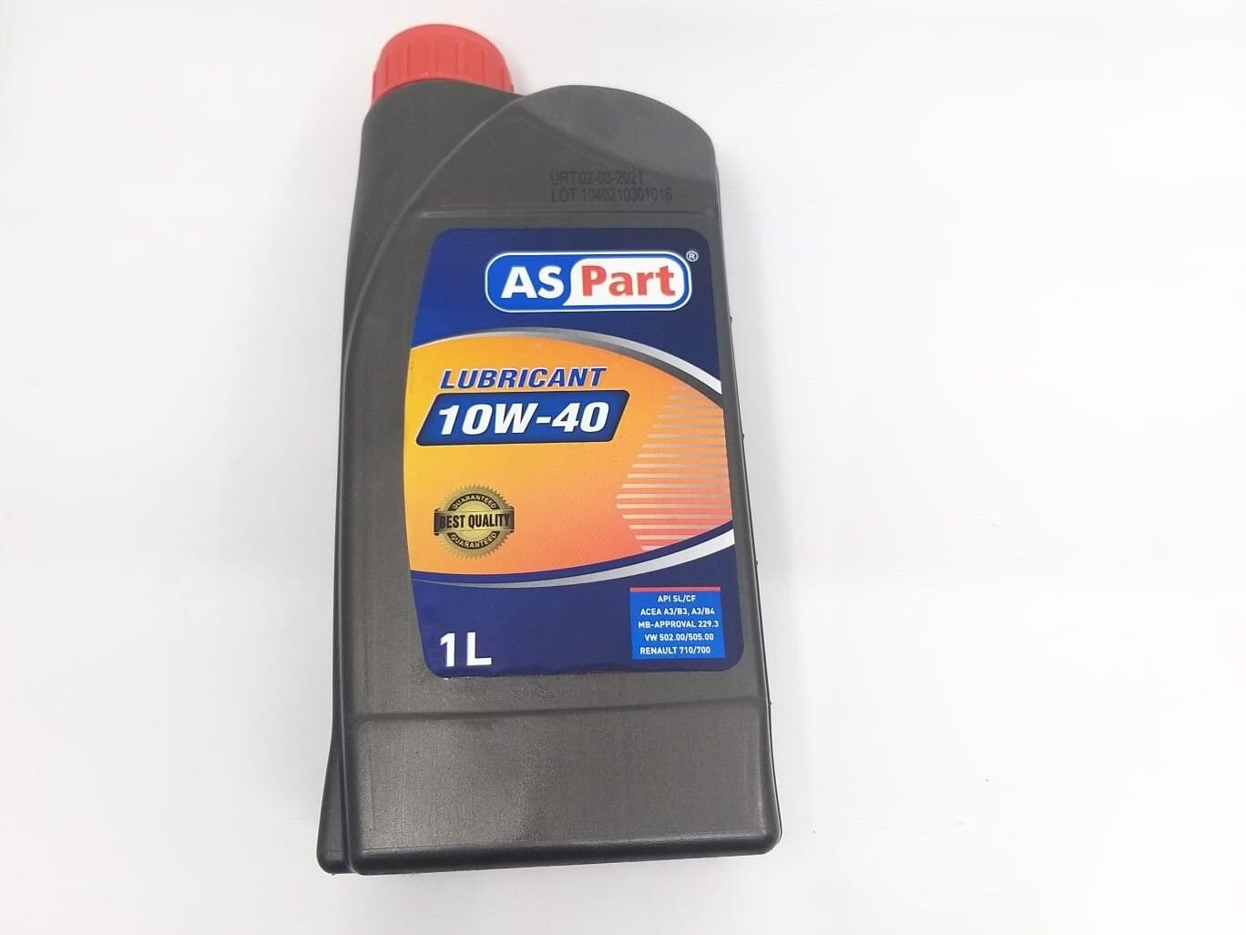 YAĞ MOTOR YAĞI 10/40 1 LİTRE TÜM ARAÇLAR ASPART