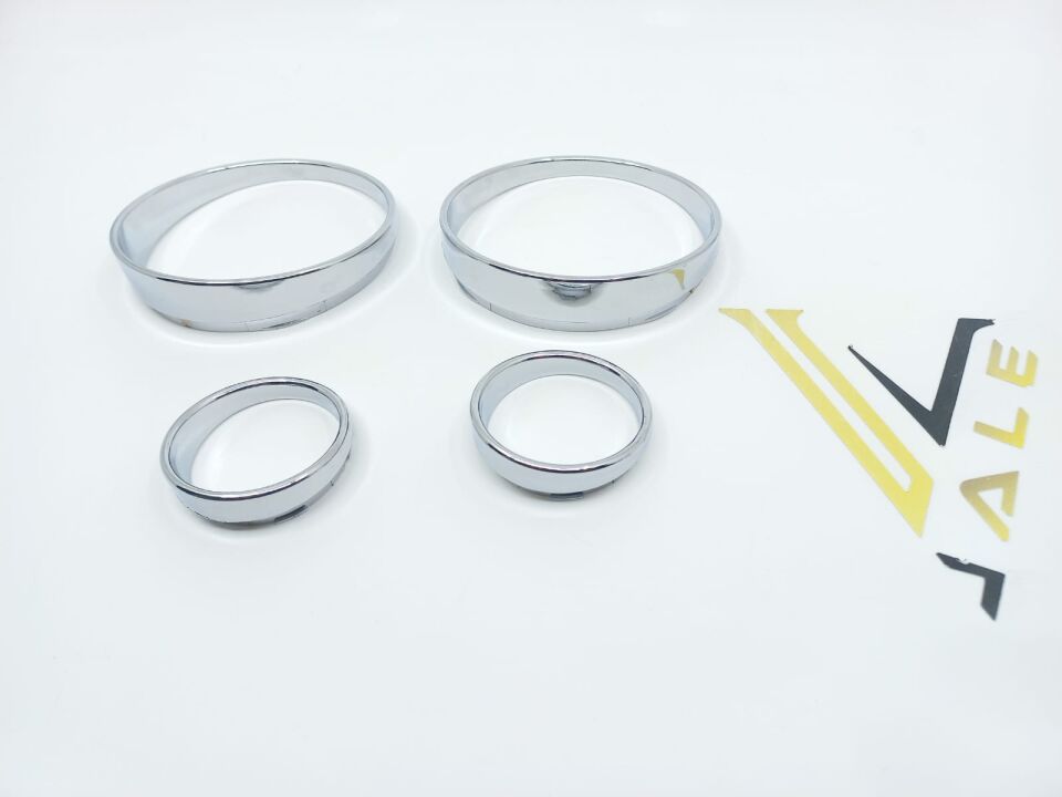 BMW 5 - X5 SERİSİ GÖSTERGE ÇERÇEVESİ - OFSETLİ - KROM E38.E39.E53 YAN SANAYİ