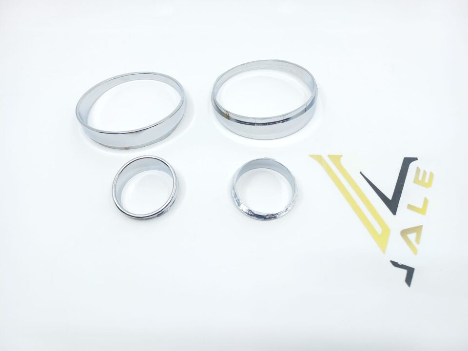 BMW 5 - X5 SERİSİ GÖSTERGE ÇERÇEVESİ - OFSETLİ - KROM E38.E39.E53 YAN SANAYİ