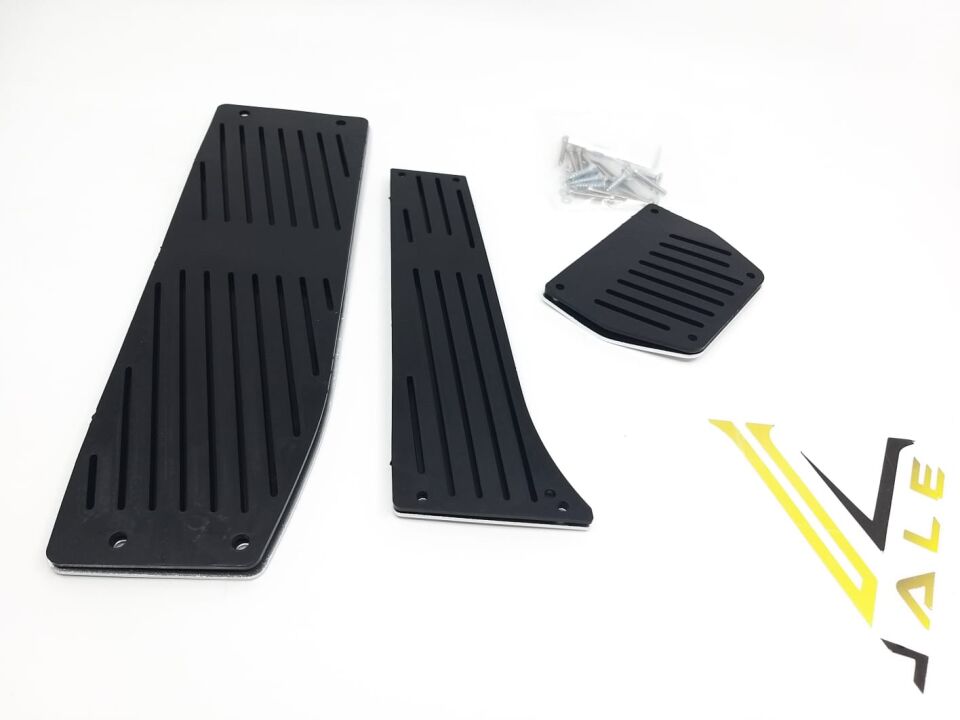 BMW 1-3 SERİSİ PEDAL SETİ - OTOMATİK VİTES - M LOGOLU - KROMLU E34.E36.E39..E60.E46.E87.E90 YAN SANAYİ