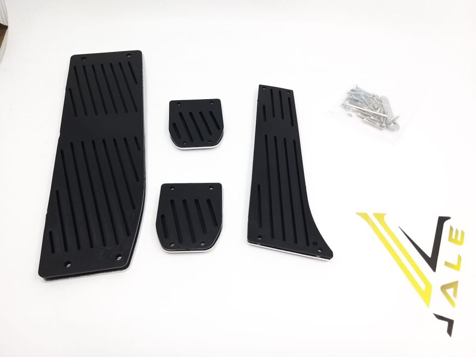 BMW 1-3 SERİSİ PEDAL SETİ - DÜZ VİTES - M LOGOLU - KROMLU E30.E34.E36.E39.E46.E87.E90. YAN SANAYİ