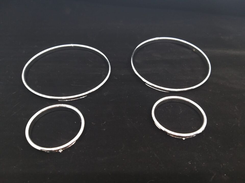 BMW 3 SERİSİ GÖSTERGE ÇERÇEVESİ - MOTOMETER - KROM E30.MOTOMETER YAN SANAYİ