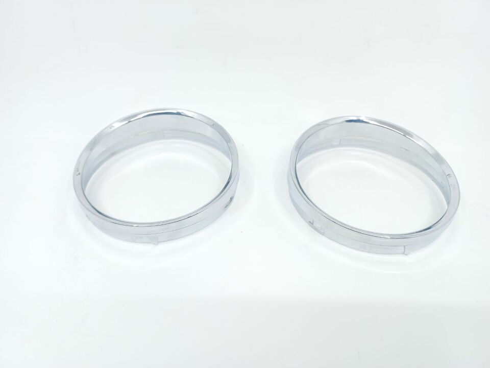 BMW 5 SERİSİ GÖSTERGE ÇERÇEVESİ - OFSETLİ - KROM E60.E.M UYUMLU YAN SANAYİ