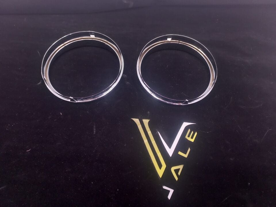 BMW 5 SERİSİ GÖSTERGE ÇERÇEVESİ - OFSETLİ - KROM E60.E.M UYUMLU YAN SANAYİ