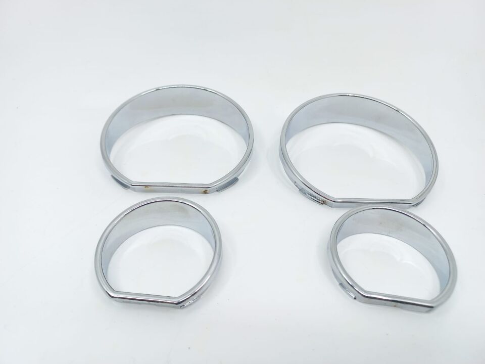 BMW 3 SERİSİ GÖSTERGE ÇERÇEVESİ - OFSETLİ - KROM E46 YAN SANAYİ