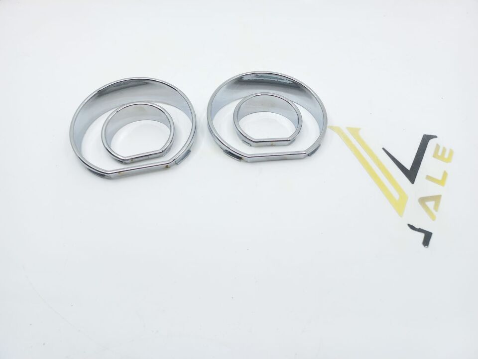 BMW 3 SERİSİ GÖSTERGE ÇERÇEVESİ - OFSETLİ - KROM E46 YAN SANAYİ