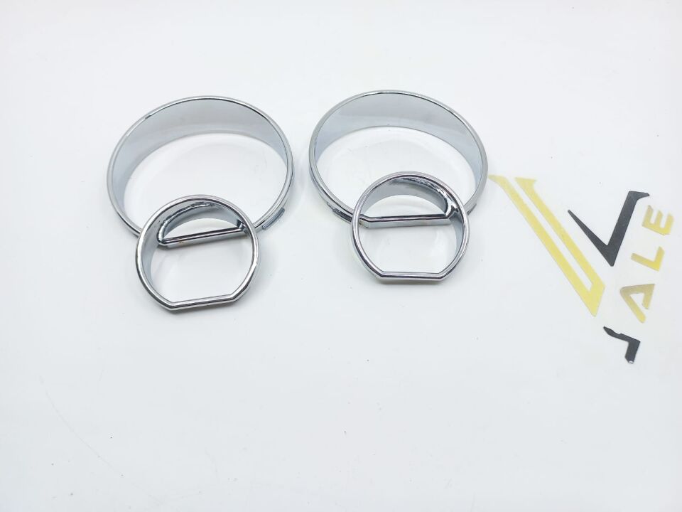 BMW 3 SERİSİ GÖSTERGE ÇERÇEVESİ - OFSETLİ - KROM E46 YAN SANAYİ