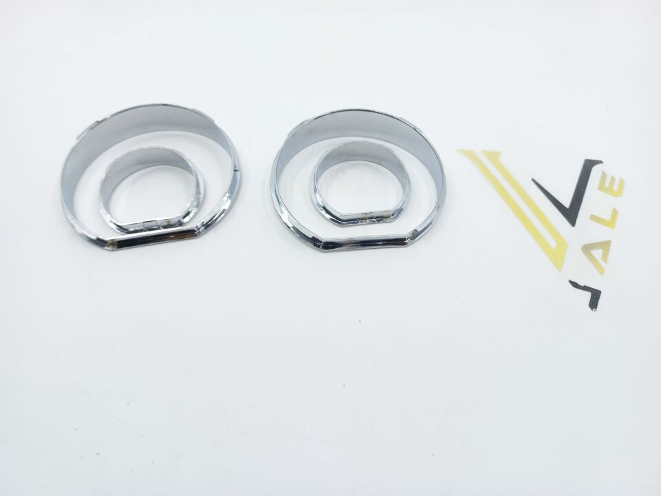 BMW 3 SERİSİ GÖSTERGE ÇERÇEVESİ - OFSETLİ - KROM E46 YAN SANAYİ