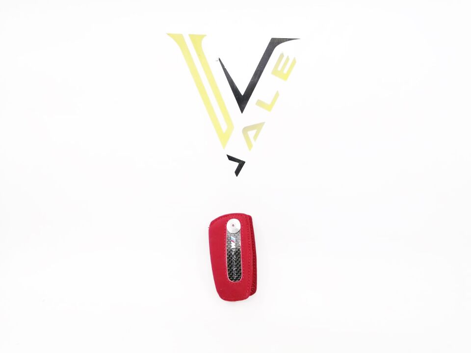 BMW 1-3 SERİSİ ANAHTARLIK = FULL KIRMIZI = ALACANTRA - M PERFORMANCE - F10.F20.F30 YAN SANAYİ