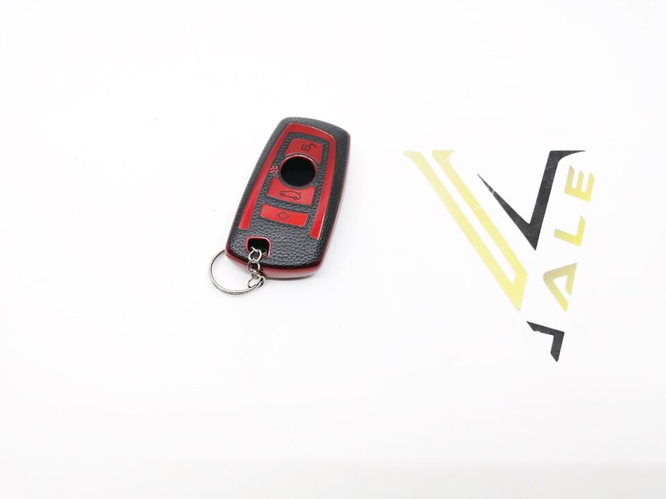 BMW 13-5 SERİSİ ANAHTARLIK KILIFI - YUMUŞAK PLASTİK - KIRMIZI F10.F20.F30 YAN SANAYİ